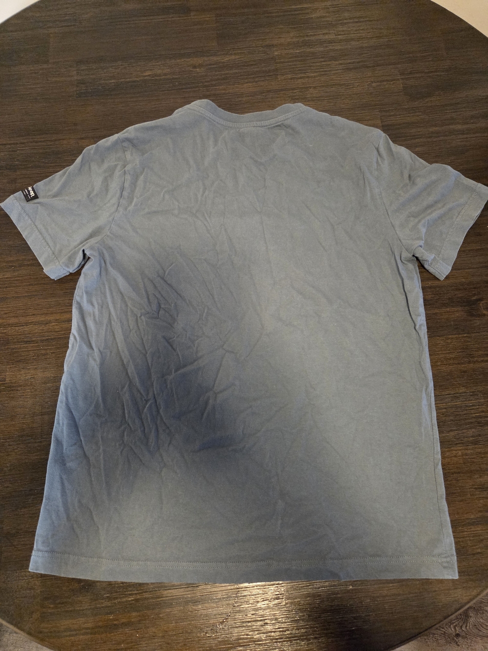 Jeep Spirit Mens Graphic T-Shirt Blue Gray‎ Star Logo Urban Adventure Co Large - Picture 3 of 3